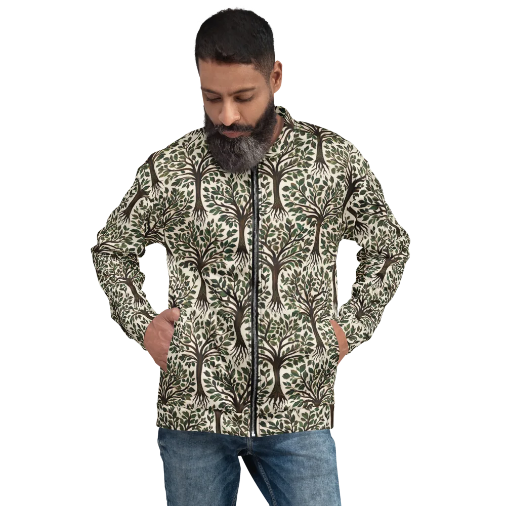 Tree of Life on Bomber Jacket — Front