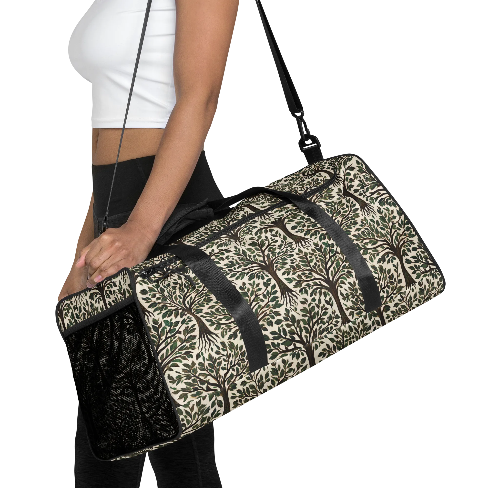 Tree of Life on Duffle Bag — Front
