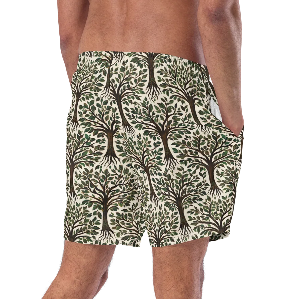 Tree of Life on Swim Trunks — Right Back