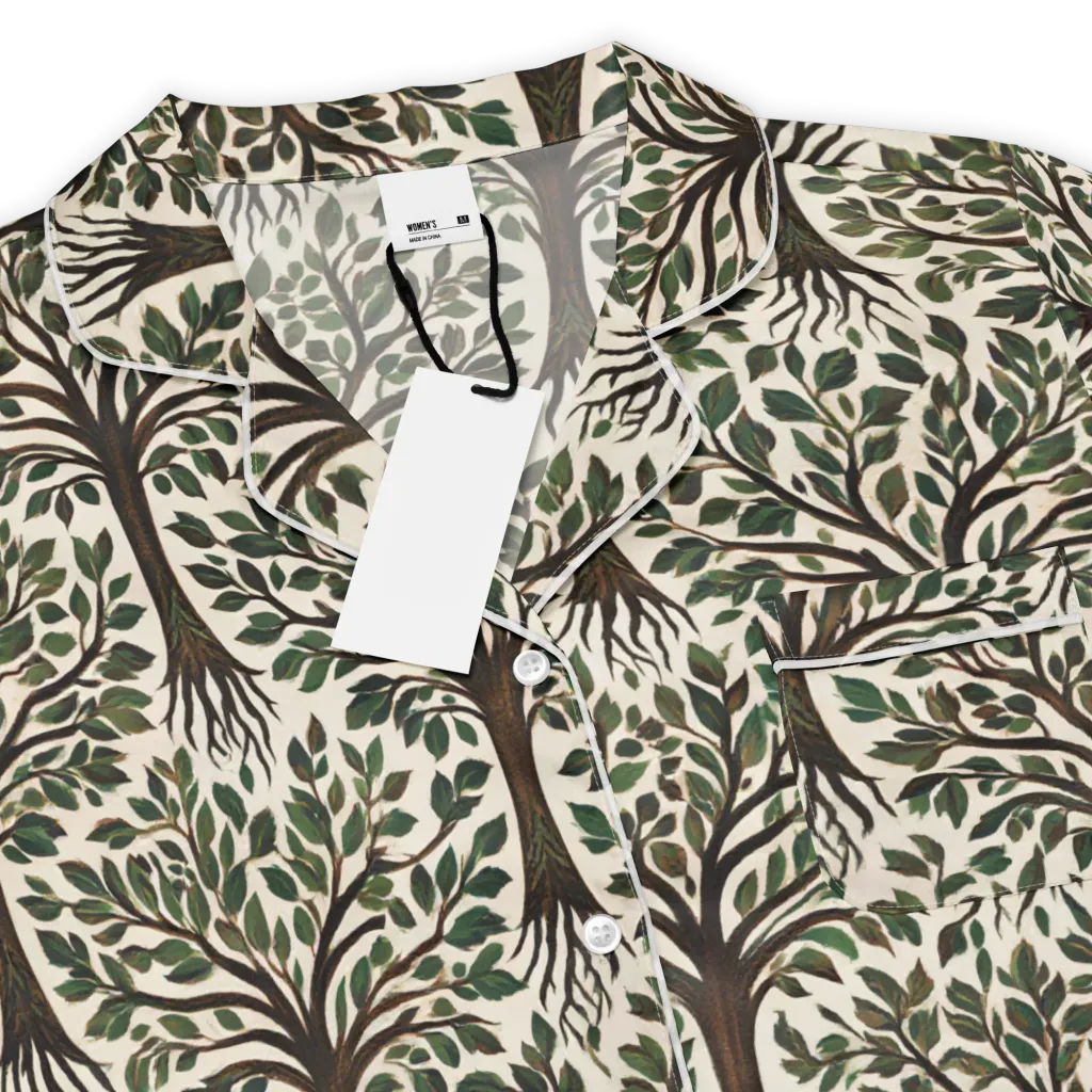 Tree of Life on Women's Short Sleeve Pajama Top — Product details