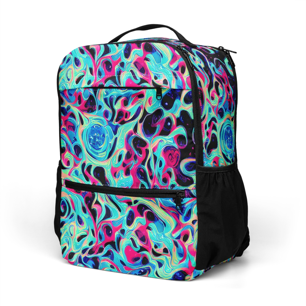 Melted Spectrum on Utility Backpack — Left Front