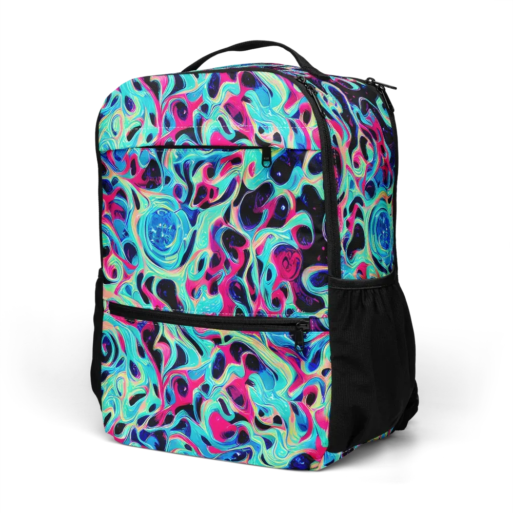Melted Spectrum on Utility Backpack — Left Front