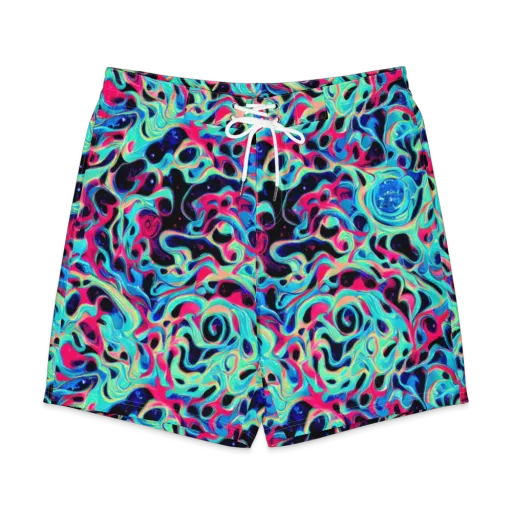 Melted Spectrum on a Men's Board Shorts