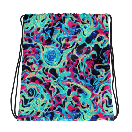 Melted Spectrum on a Drawstring Bag