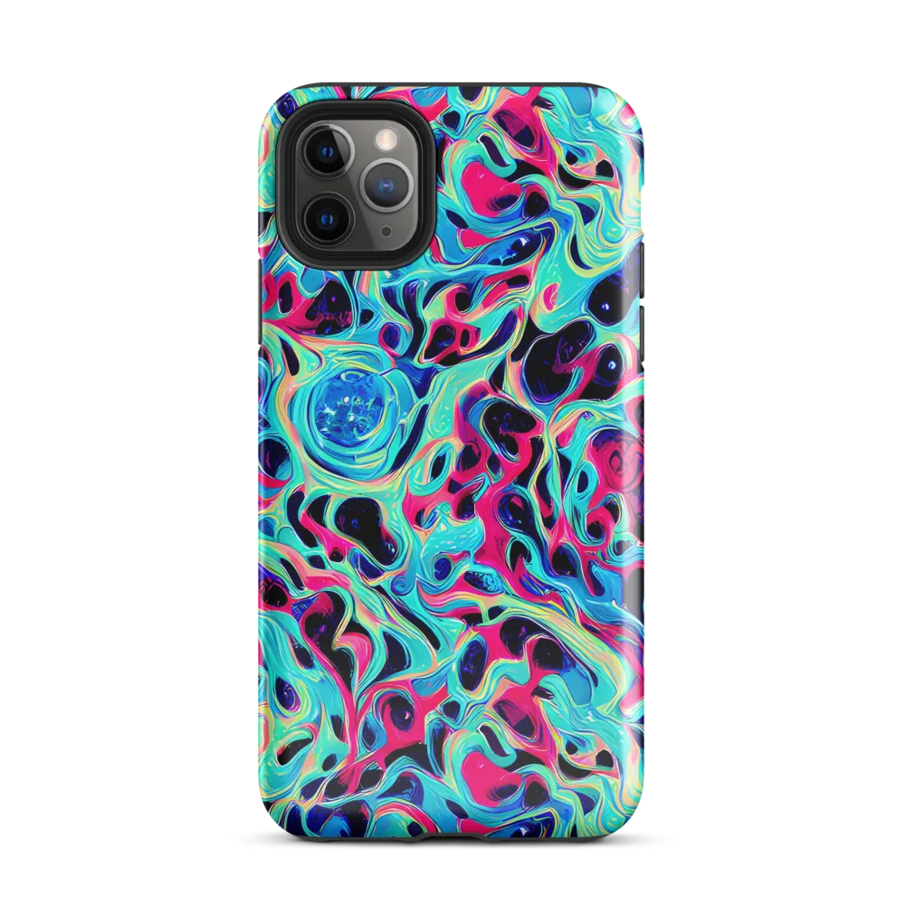 Melted Spectrum on Tough Case for iPhone® — Front
