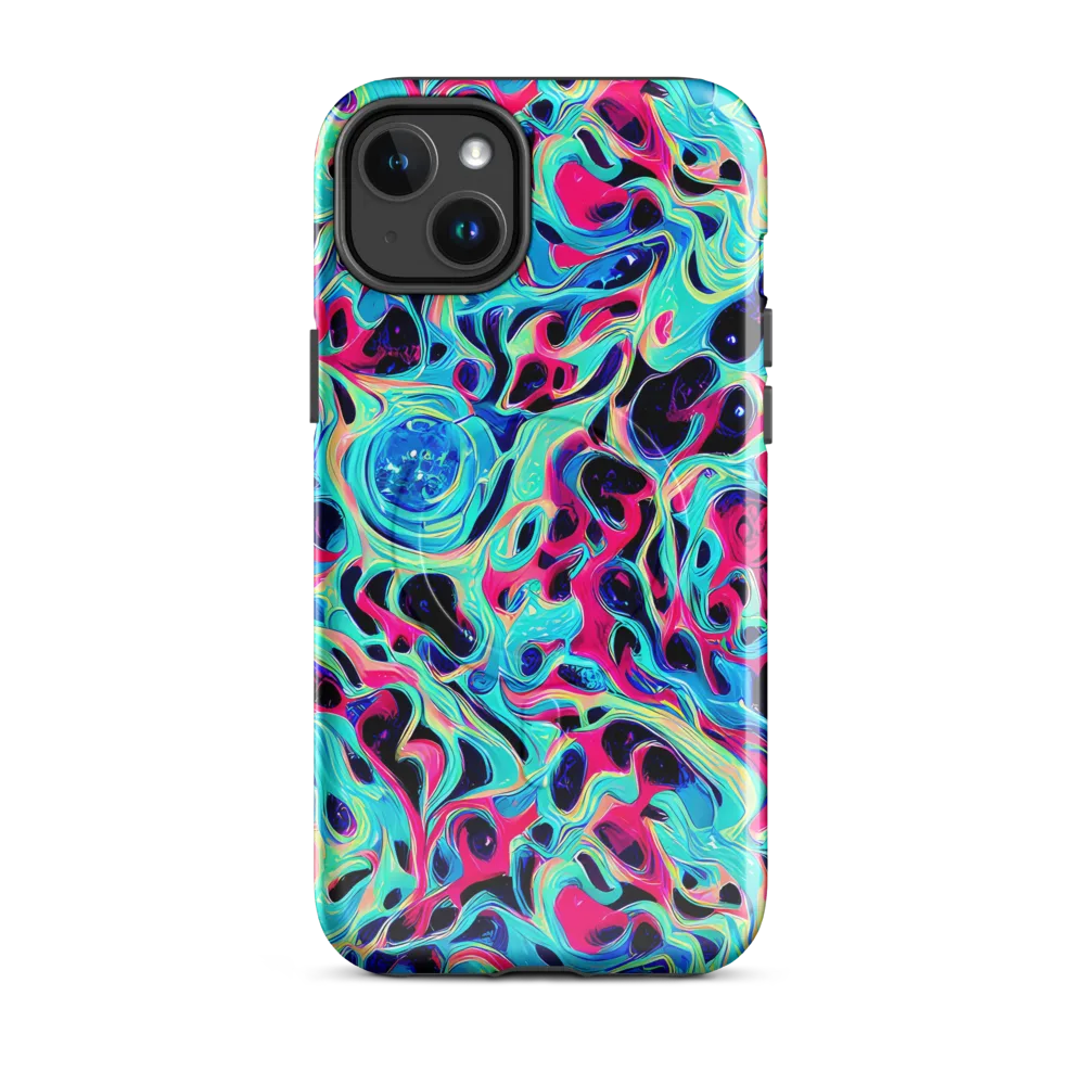 Melted Spectrum on MagSafe Tough Case for iPhone® — Front