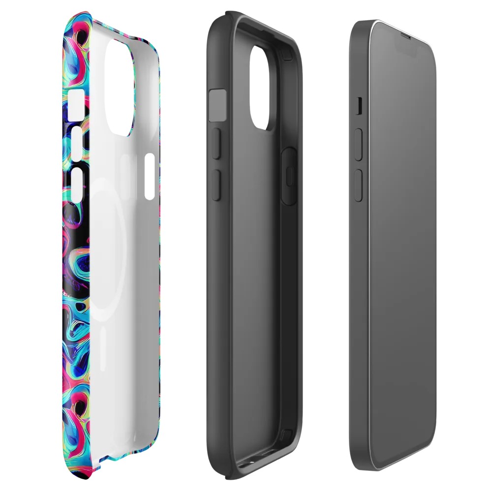 Melted Spectrum on MagSafe Tough Case for iPhone® — Front