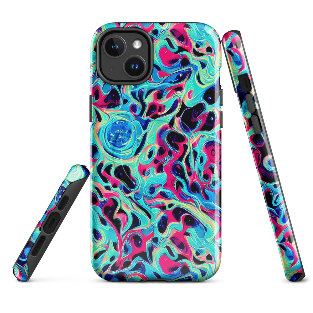 Melted Spectrum on MagSafe Tough Case for iPhone® — Front