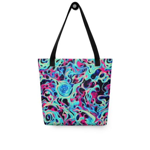 Melted Spectrum on a Tote Bag