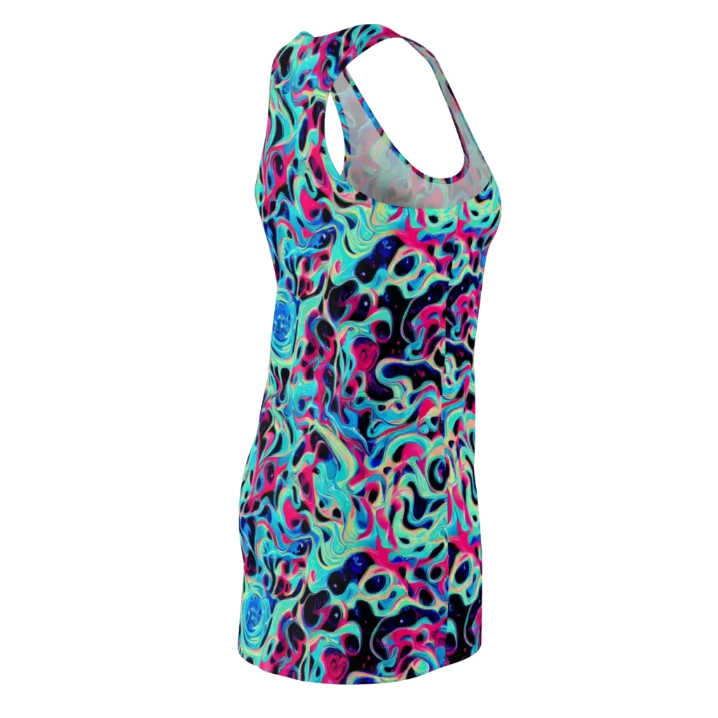 Melted Spectrum on Racerback Dress — Back Side