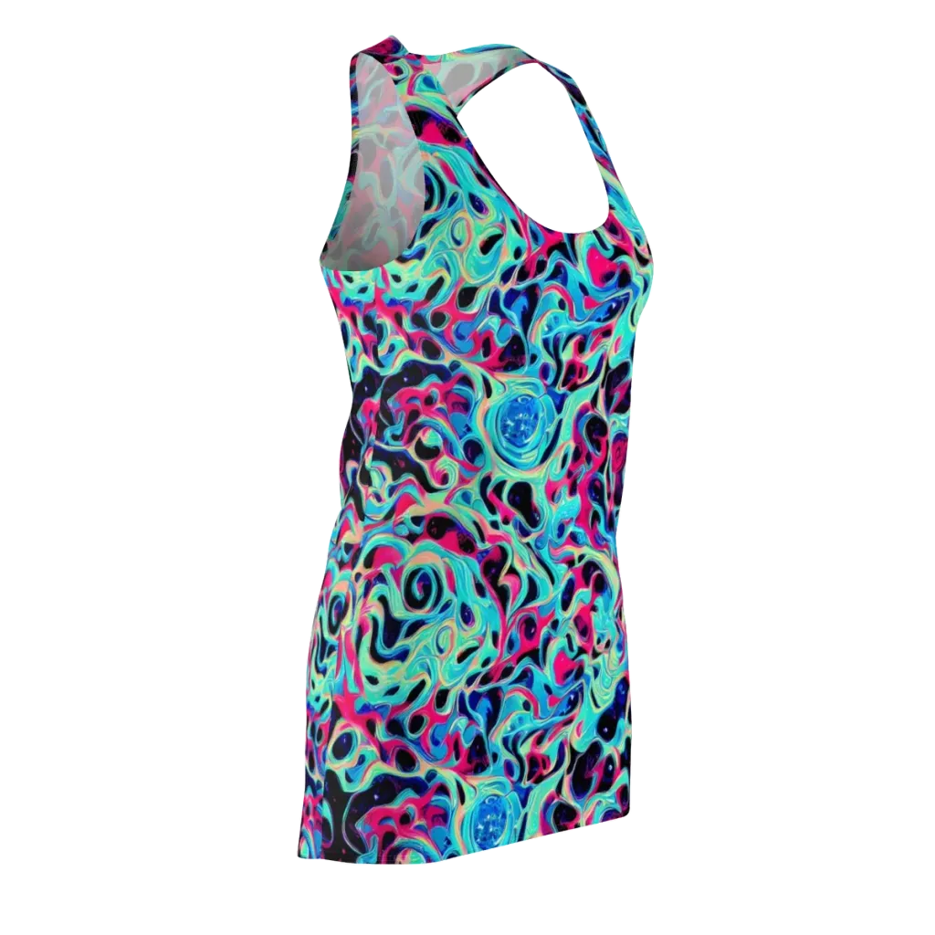 Melted Spectrum on Racerback Dress — Front Side