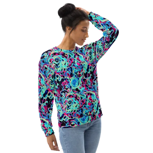 Melted Spectrum on a Sweatshirt