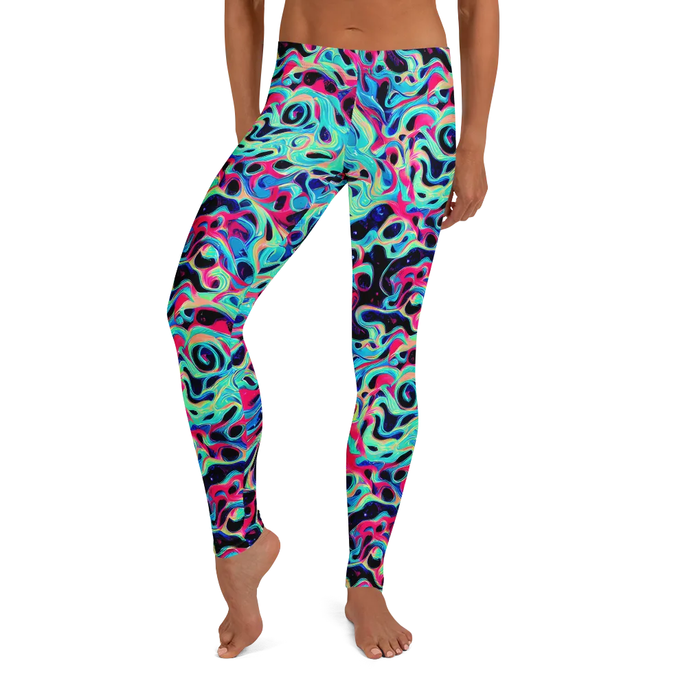 Melted Spectrum on Leggings — Front
