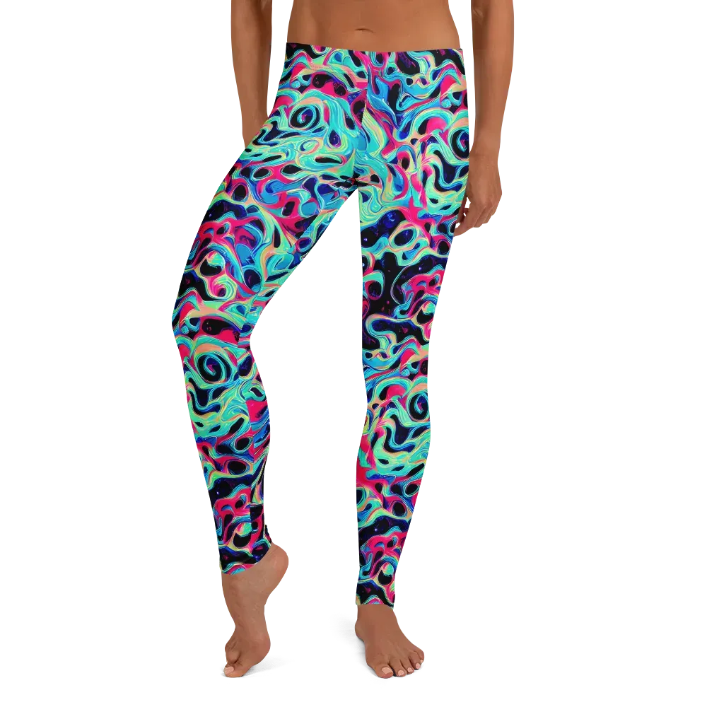 Melted Spectrum on Leggings — Front