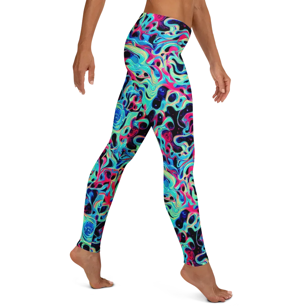 Melted Spectrum on Leggings — Right