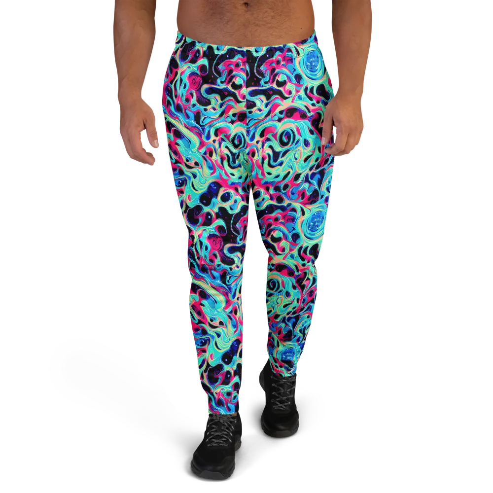 Melted Spectrum on Men's Joggers — Front