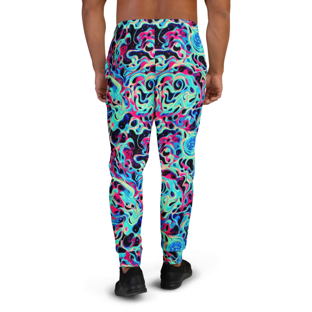 Melted Spectrum on Men's Joggers — Back