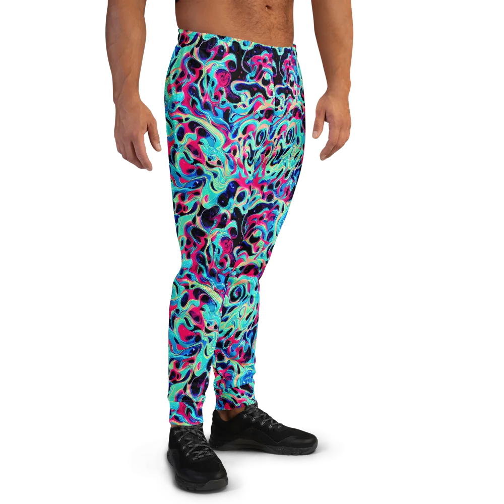Melted Spectrum on Men's Joggers — Right