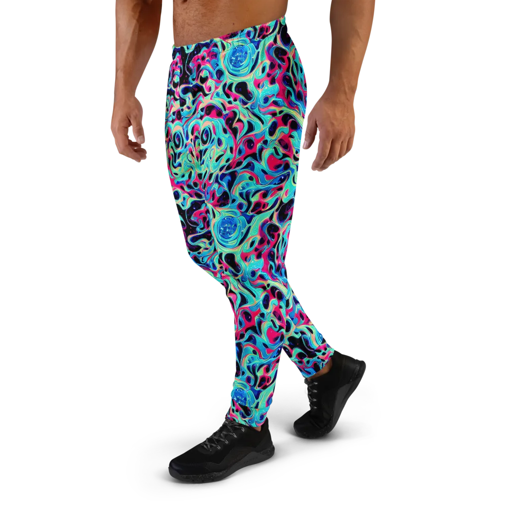 Melted Spectrum on Men's Joggers — Left