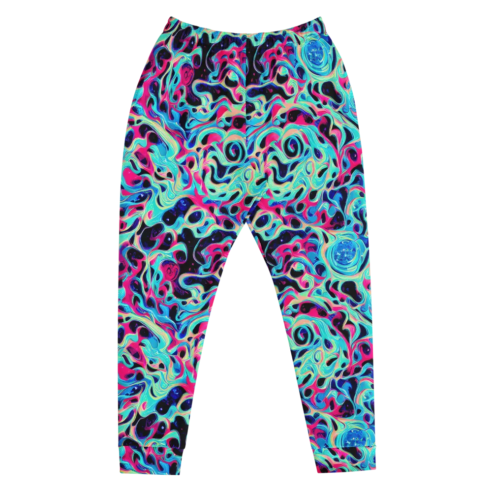 Melted Spectrum on Men's Joggers — Front