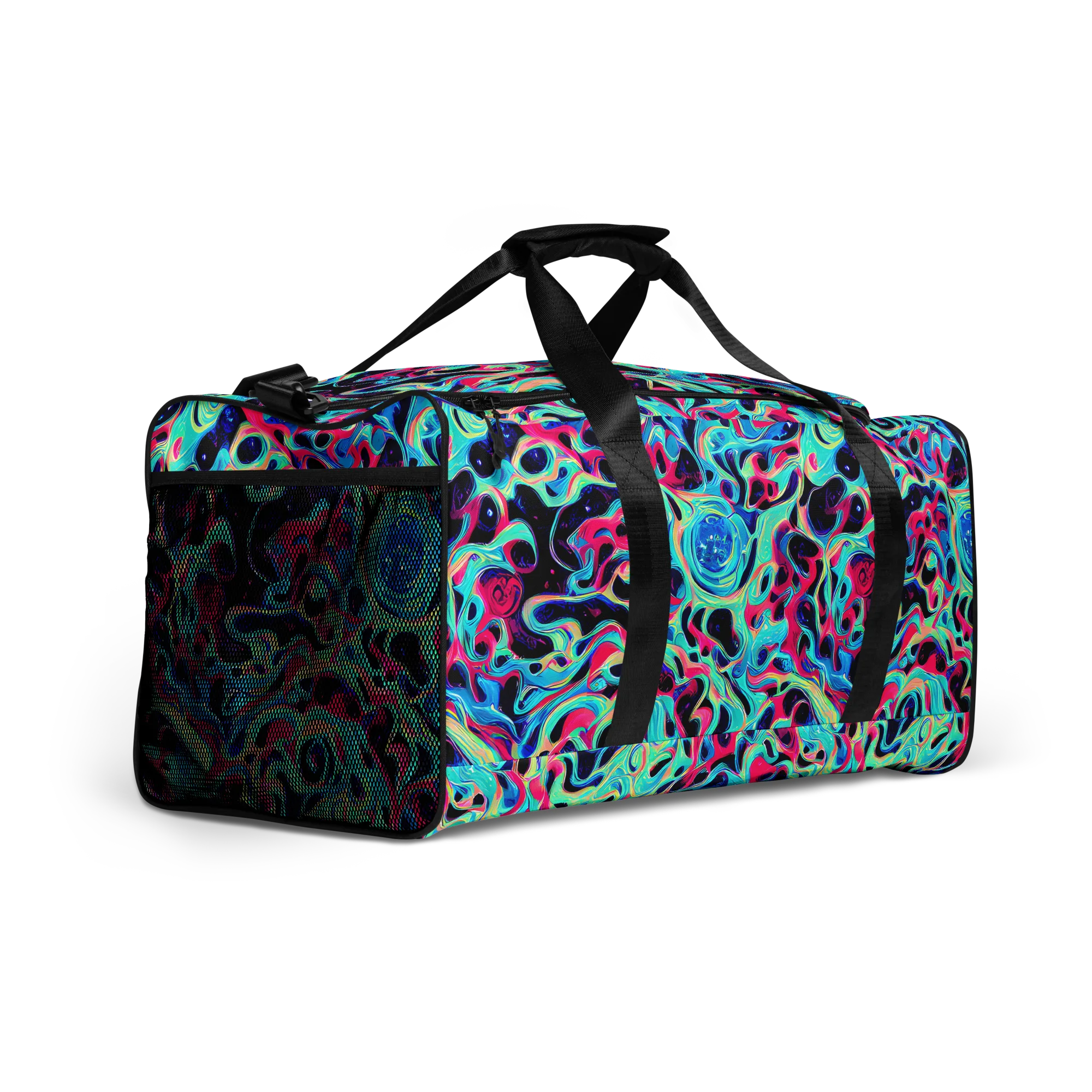 Melted Spectrum on Duffle Bag — Right Front