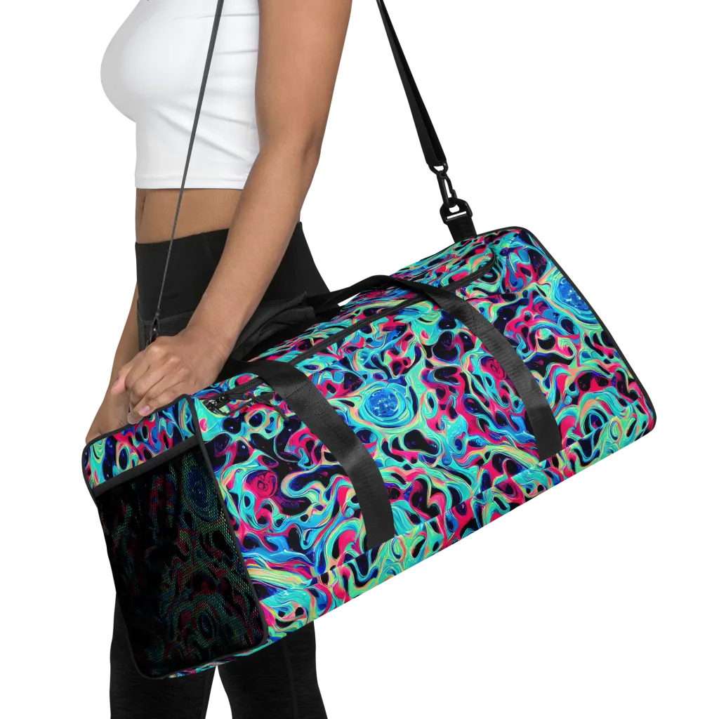Melted Spectrum on Duffle Bag — Front