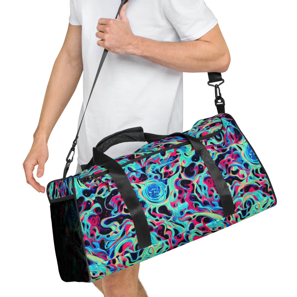 Melted Spectrum on Duffle Bag — Right Front