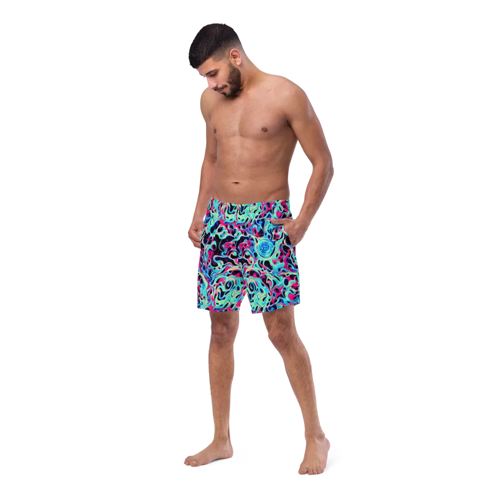 Melted Spectrum on Swim Trunks — Left Front