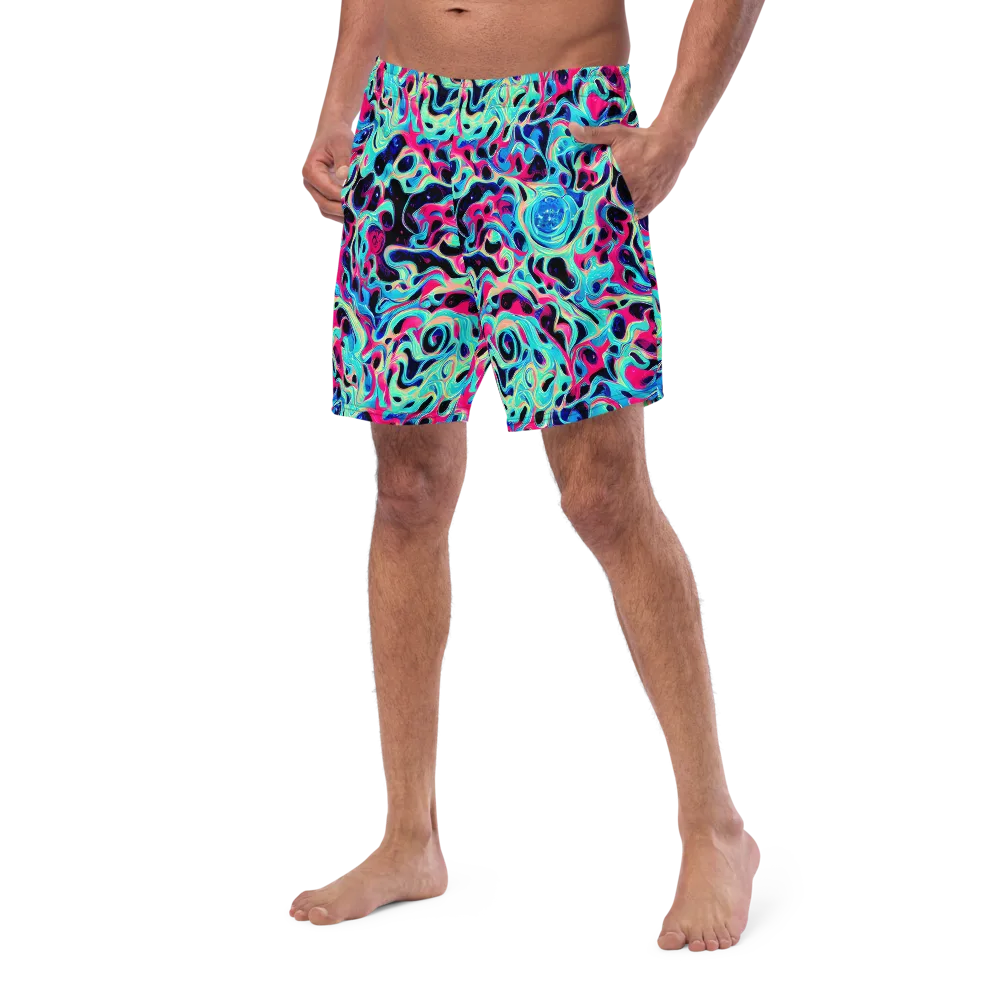 Melted Spectrum on Swim Trunks — Left Front