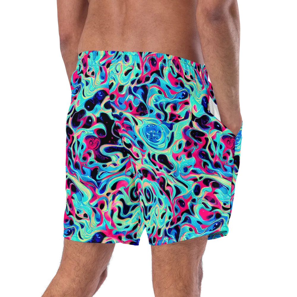 Melted Spectrum on Swim Trunks — Right Back