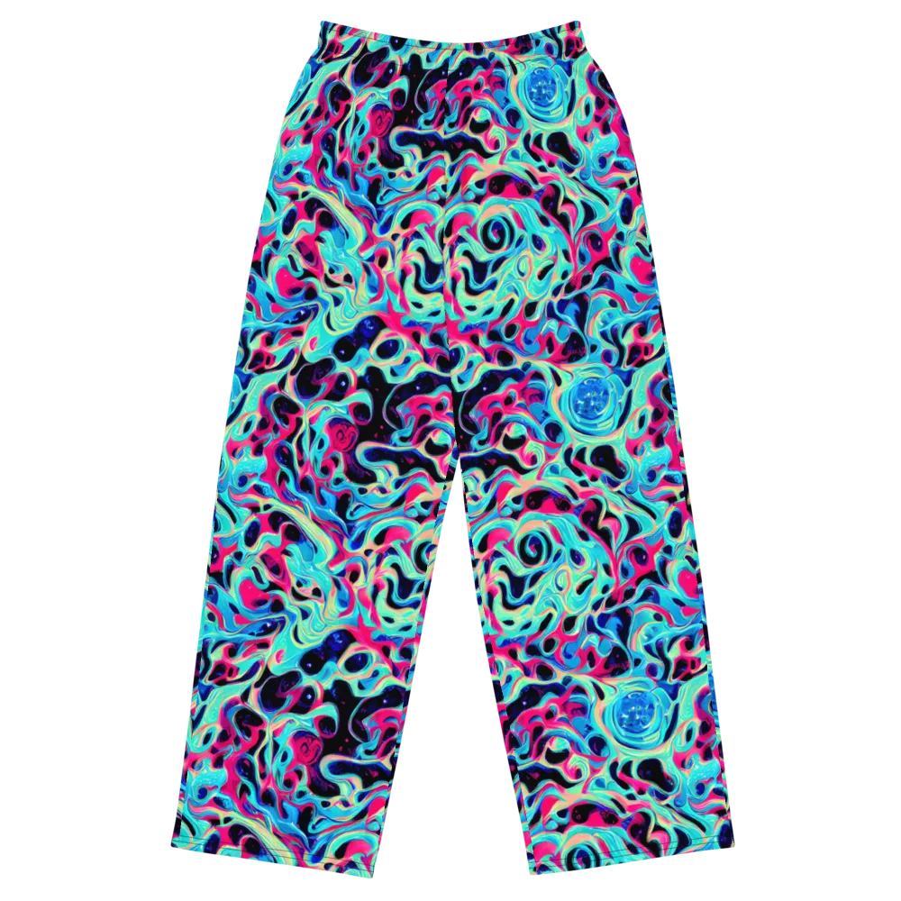 Melted Spectrum on Wide-Leg Pants — Front
