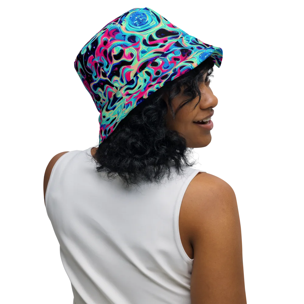 Melted Spectrum on Reversible Bucket Hat — Right Outside