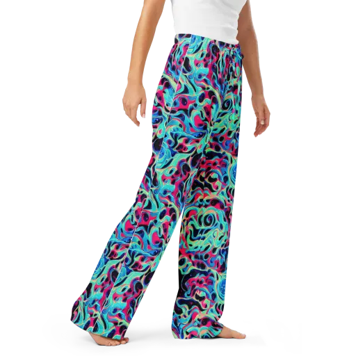 Melted Spectrum on a Women's Pajama Pants