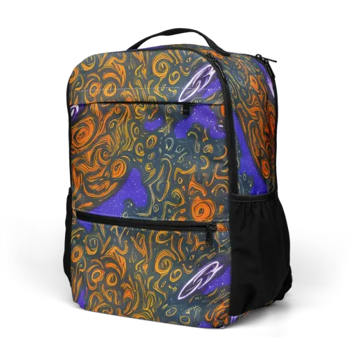Orbiting Ember on a Utility Backpack