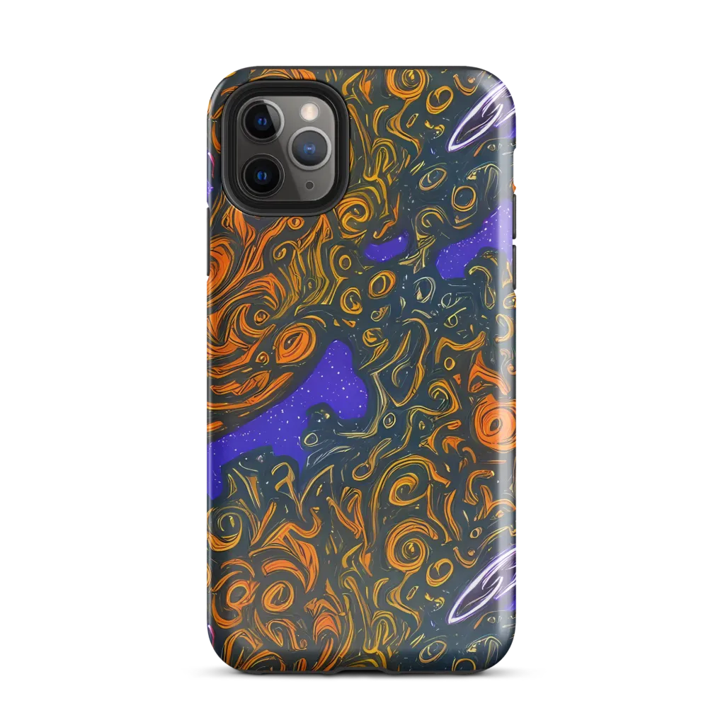 Orbiting Ember on Tough Case for iPhone® — Front