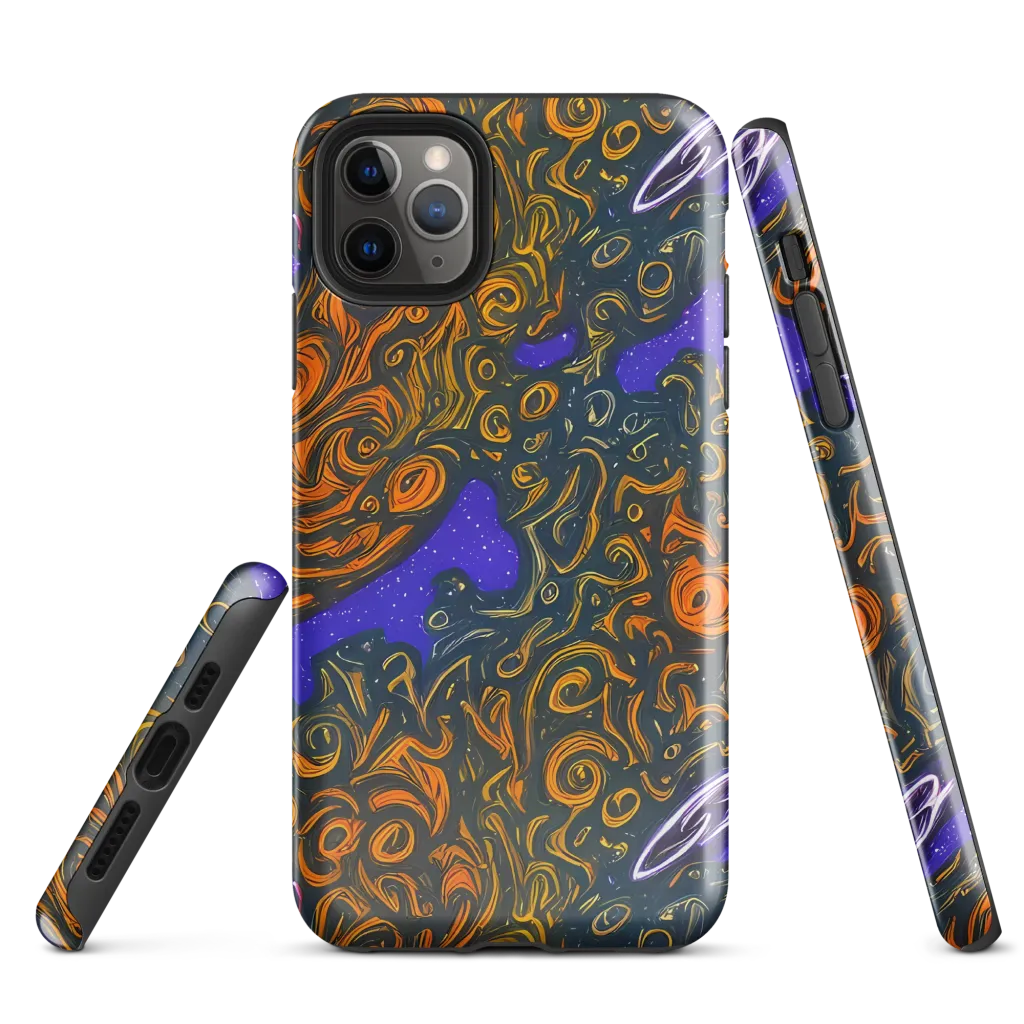Orbiting Ember on Tough Case for iPhone® — Front