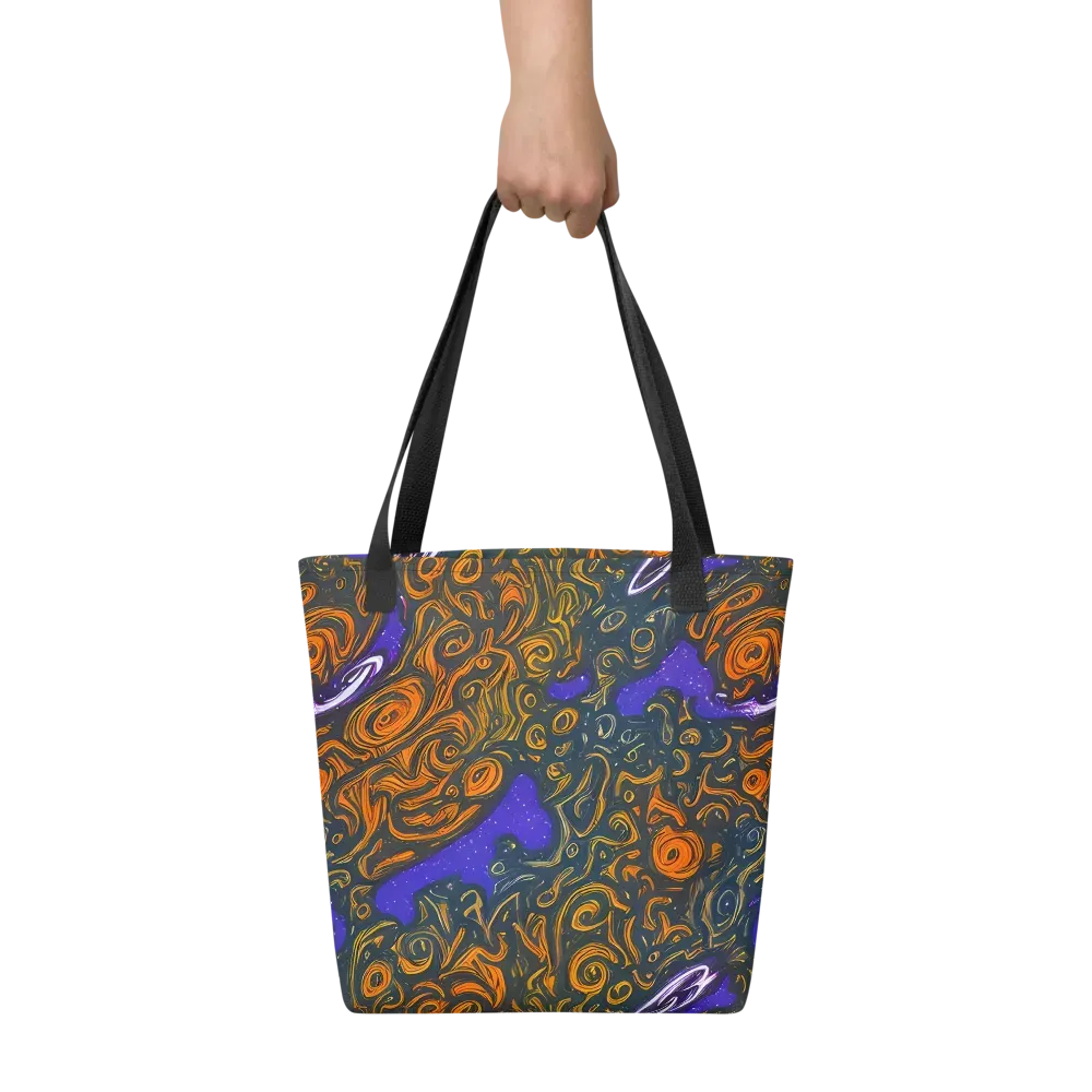 Orbiting Ember on Tote Bag — Front
