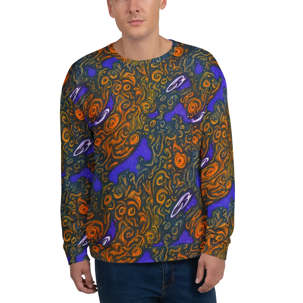 Orbiting Ember on Sweatshirt — Front