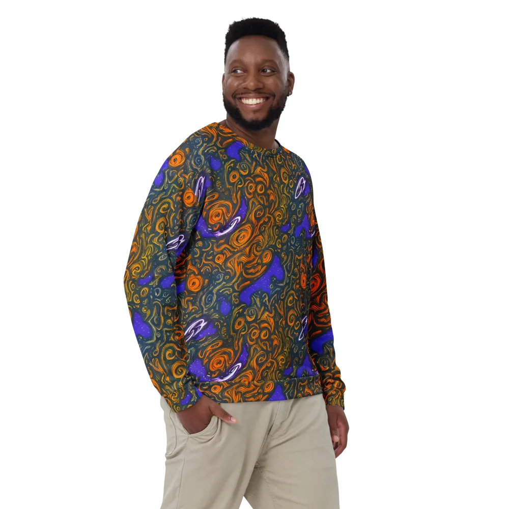 Orbiting Ember on Sweatshirt — Front