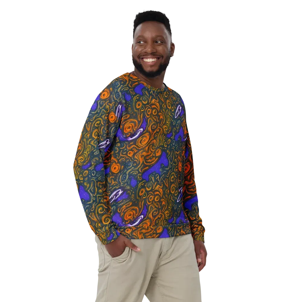 Orbiting Ember on Sweatshirt — Front