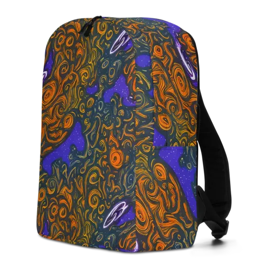 Orbiting Ember on a Minimalist Backpack