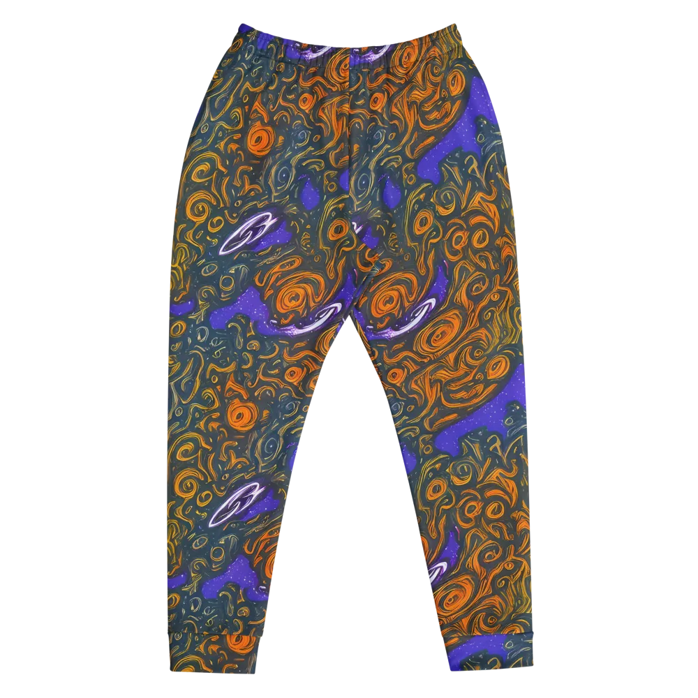 Orbiting Ember on Men's Joggers — Front