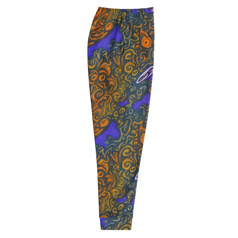 Orbiting Ember on Men's Joggers — Right