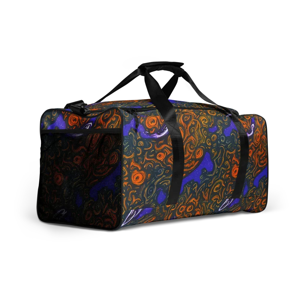 Orbiting Ember on Duffle Bag — Right Front