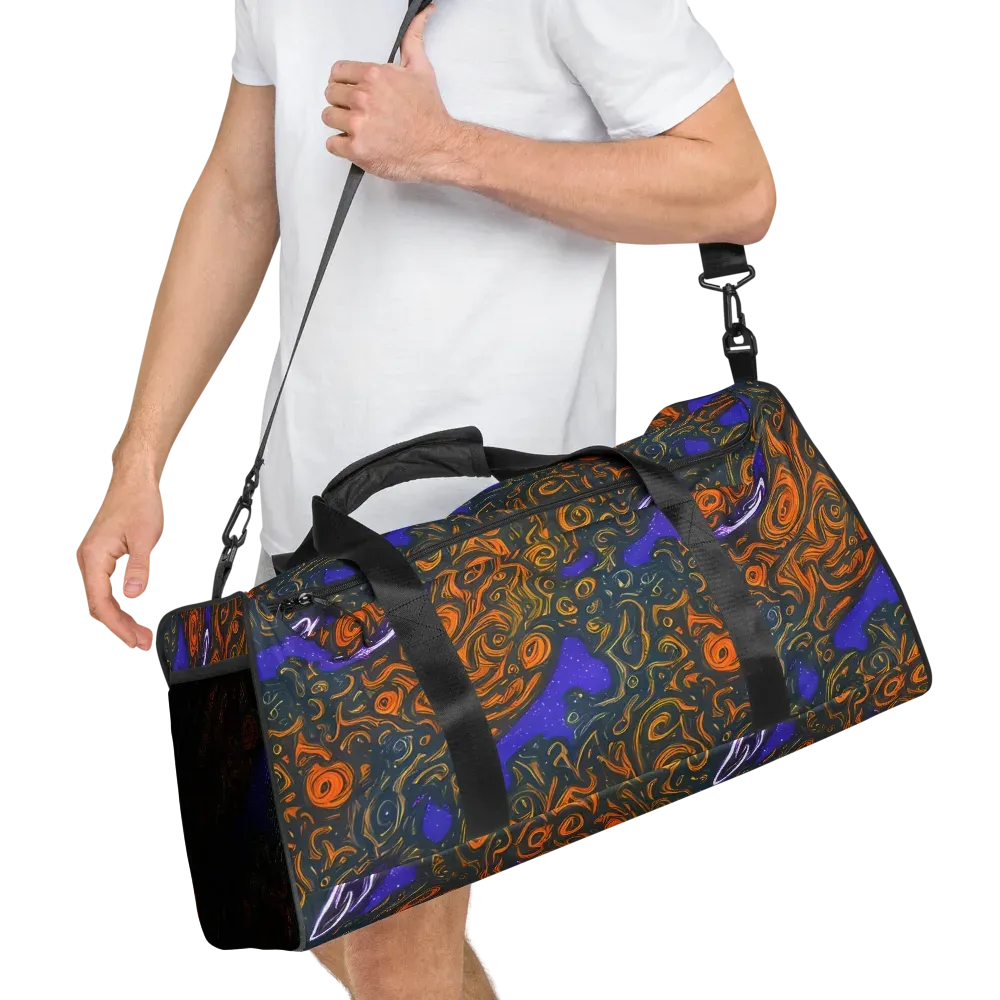 Orbiting Ember on Duffle Bag — Right Front