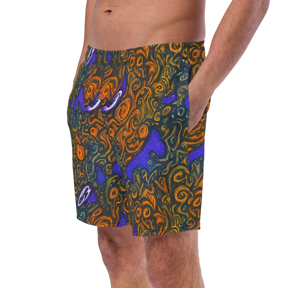 Orbiting Ember on Swim Trunks — Left Front
