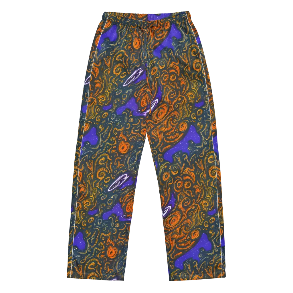 Orbiting Ember on Women's Pajama Pants — Front