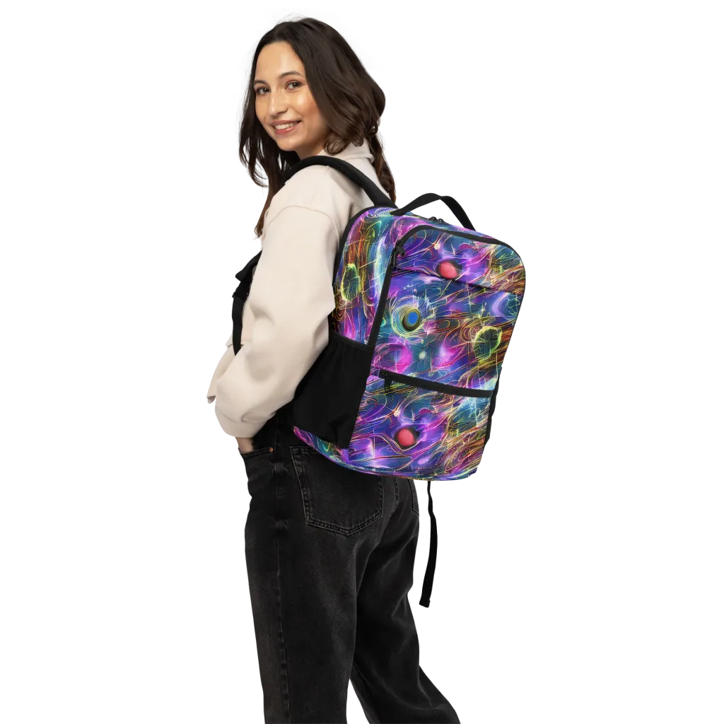 Plasma Drift on Utility Backpack — Back