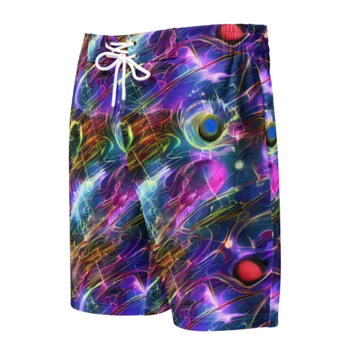 Plasma Drift on a Men's Board Shorts