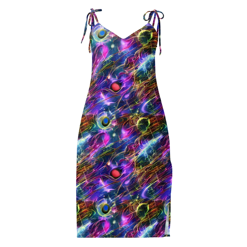 Plasma Drift on Slip Dress — Front